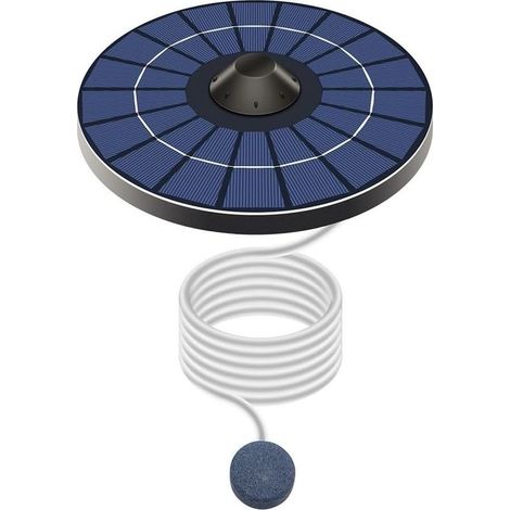 Pas Besoin de Brancher la Pompe à oxygène Flottante pour Bassin à Poissons extérieur Solaire (1/5)