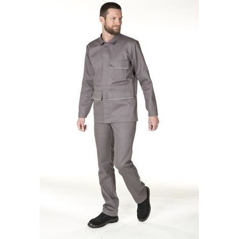 Veste anti-feu WORK FR grise - M - MOLINEL