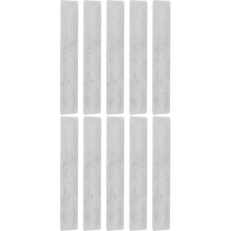 10 pièces accessoires de pompe rectangulaire en fonte de plaque de soupape de compresseur d'air pour cylindre de 51mm (1/4)