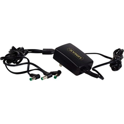Alimentatore 4.5V 3 Uscite Nero Spina Fissa Gs Art.-Nr. 94567