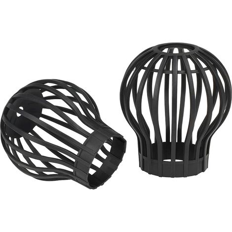 Grille Sphérique Pour Descente De Gouttière ø12 Cm, Lot De 2
