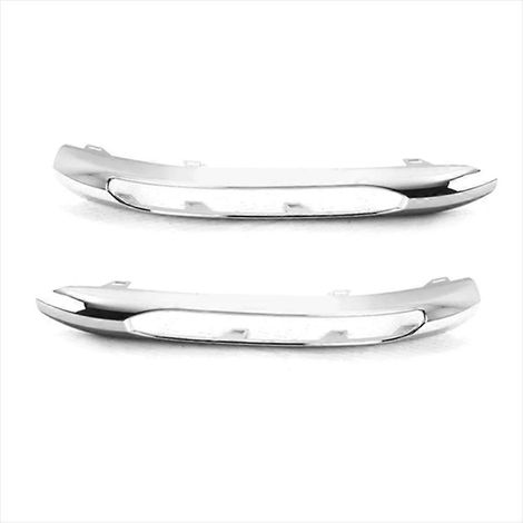 1 par de cubiertas para faros antiniebla de la rejilla inferior del parachoques delantero para Mercedes-Benz SLK Clase R172 W172 2012-2016 A1728850074/174 (1/5)