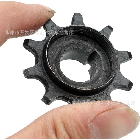 Accessoires pour mini-motos 50CC 80CC, moteur de vélo, petit pignon 10 dents, volant moteur, petit plateau 415 (1/5)