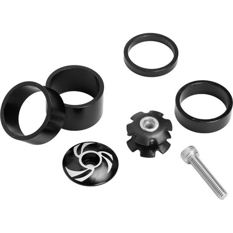 Leichter, glänzender, umweltfreundlicher Fahrradhelm, komplettes Ersatzteilset für Fahrräder, schwarz (1/5)