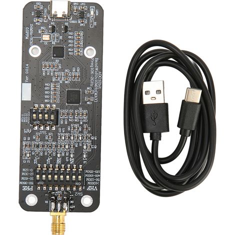 Module SDR Professionnel 12 bits 10KHz‑2GHz pour Réception Radio Définie par Logiciel (1/5)