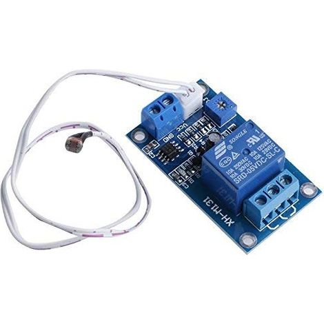 Capteur de détection de module de relais de photorésistance de commutateur de commande de lumière 12V XH-M13 (1/5)