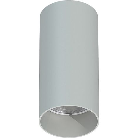 Lampada da soffitto rotonda Nowodvorski Mono GU10 10W grigia per corridoio 5,5 cm (1/3)