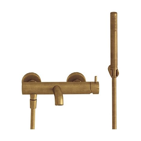 Mitigeur bain-douche et Kit douchette Vieux Bronze TRIVERDE - CRISTINA ONDYNA TV18092 (1/2)