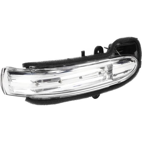 Rétroviseur extérieur gauche avec clignotant LED étanche, remplacement pour Mercedes-Benz Classe C W203 4 portes (2004-2007), référence A2038201521 (1/5)