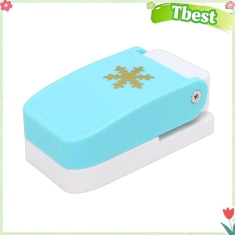Tbest Perforateur de papier Perforateur de Flocon de Neige, Outil de Perforation à Main pour Travaux quincaillerie coffret (1/5)