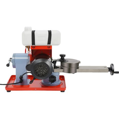 Afilador de madera, ángulo ajustable, afilado de alta velocidad, rojo (1/2)