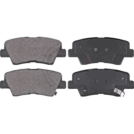 KIT PASTIGLIE FRENO POSTERIORI compatibile con KIA OPTIMA / PASTIGLIE FRENANTI AUTO OEM FDB4833 , / SOSTITUZIONE DIRETTA / BASSA POLVERE / SILENZIOSO