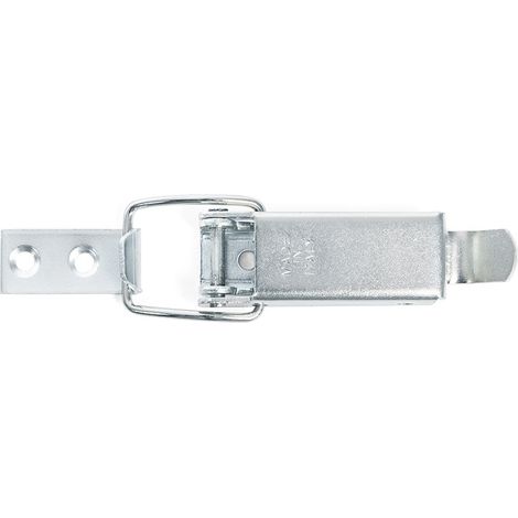 cierre cangrejo para mesa. modelo cica xl. medida 75x23 mm. zincado. con placa enganche incluida.