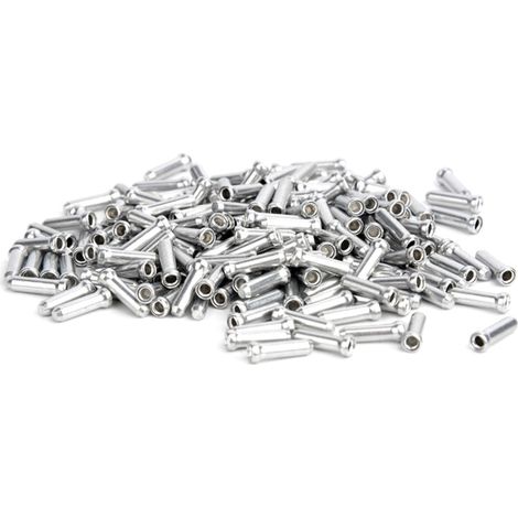 Convient pour 100 embouts de câble en alliage d'aluminium, faisceaux de câbles et embouts de câble de frein de vélo. (1/5)