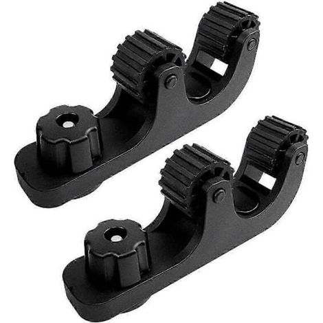 Lot de 2 supports de pagaie pour kayak, accessoires de fixation sur rail, support de rangement pagaie adapté pour kayak avec longueur adaptée (1/5)