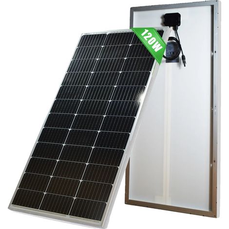 Pannello solare ad alta efficienza, struttura rigida, 1 pezzo da 120 W (1/2)