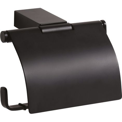 BEMETA Nero Toilettenpapieraufroller aus Messing, Schwarz (135012010)