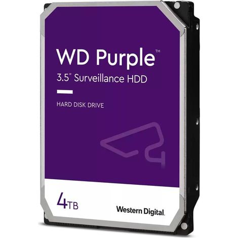 Disque dur Western Digital Purple 4 To SATA 6 Gbit/s CE, WD42PURZ