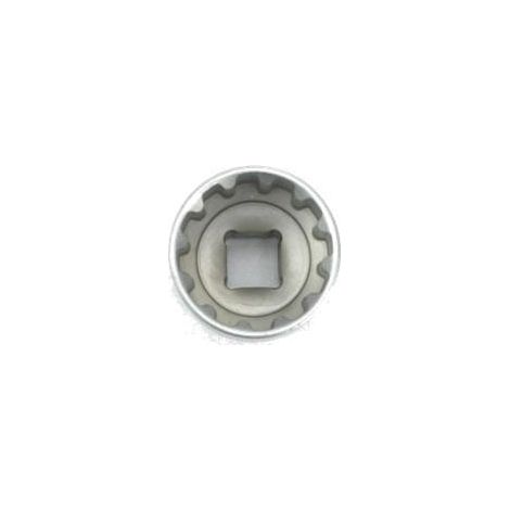 Vaso dodecagonal 3/4" 19mm, Honiton, herramienta profesional para apriete y aflojado de tuercas, alta precisión, resistencia superior y durabilidad en trabajos mecánicos y automotrices.