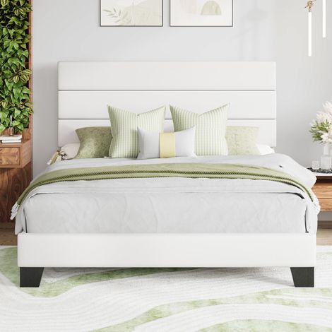 Ensemble de mobilier de jardin pour 4 personnes, ensemble de mobilier de balcon résistant aux intempéries comprenant un canapé 2 places, un fauteuil et des coussins d'assise, gris clair. (1/5)