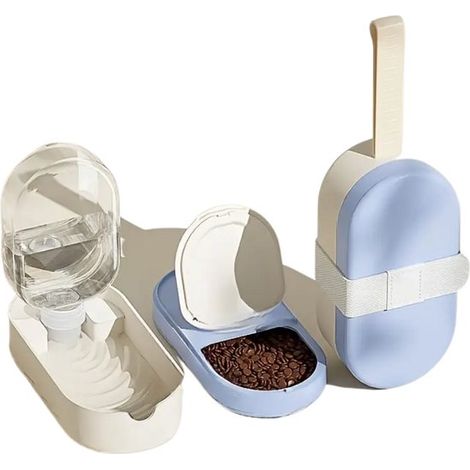 Bouteille 2 en 1 pour chien/gamelle/distributeur d'eau/bouteille anti-fuite pour chien/gamelle pour chat (1/5)