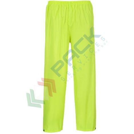 Pantalon De Pluie Classic Couleur : Jaune Taille 5xl - Portwest