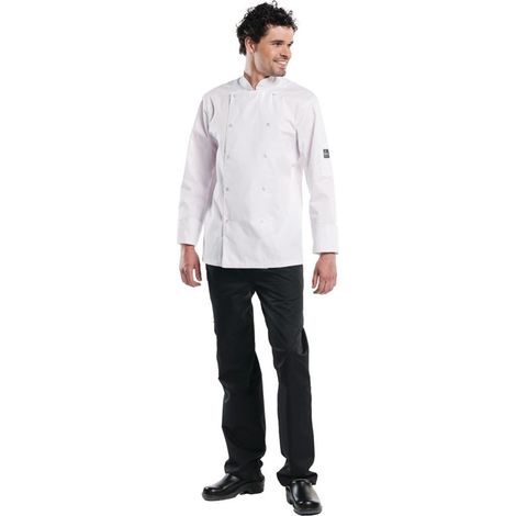 Pantalon de Cuisine Ample Mixte Baggy Noir - Chaud Devant