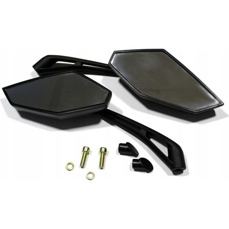 Espejos retrovisores universales para motocicletas deportivas M8, para scooter, motocicleta, quad y ATV. (1/5)