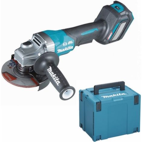 Makita GA029GZ01 40Vmax XGT 125mm Brushless Paddle Switch Angle Grinder Naked in Case (1/2)