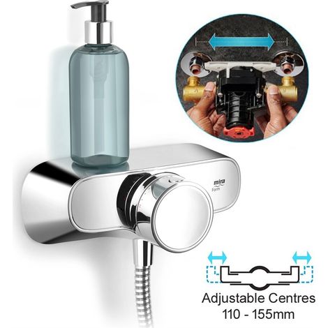 Mira Showers Form Mixer Shower Exposed Valve Only 110mm 133mm 143mm 153mm 155mm (1/4)