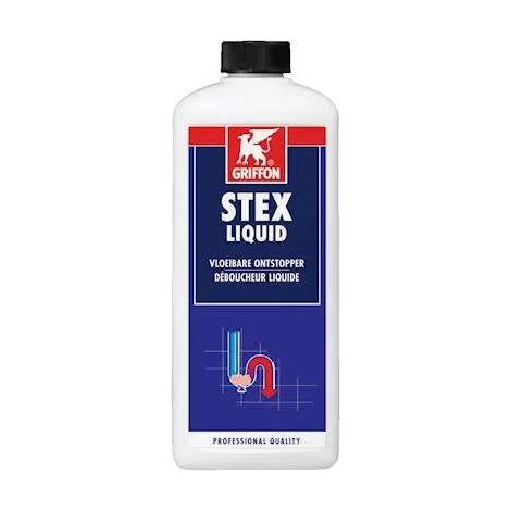 STEX Flüssiger Abflussreiniger 1 Liter für organische Verstopfungen
