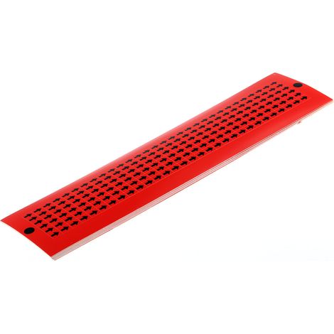 Etiquette adhésive pré-imprimée RS PRO Rouge, 1800 par paquet ( Prix pour Sachet de 1800 ) (1/2)