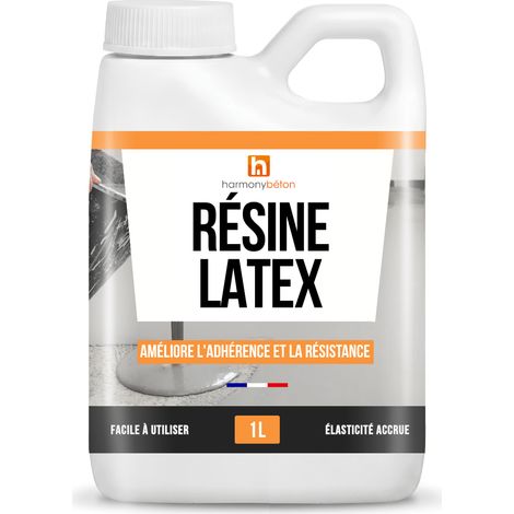 Résine d'accrochage pour béton et mortier - Résine Latex - 1 L - Harmony Béton (1/2)