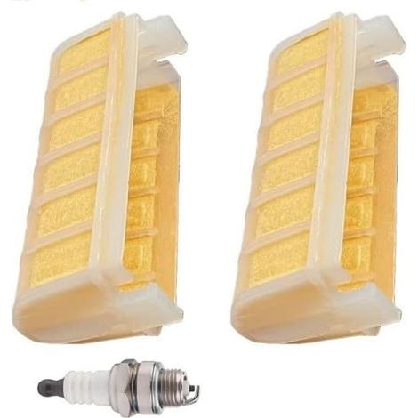 Filtre à air MS250 pour tronçonneuse Stihl 021 023 025 MS210 MS230 MS250C MS210C MS230C MS 250 230 210, lot de 2, remplace les références 1123 120 1613 et 1123 120 1612