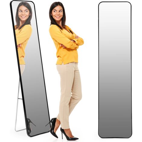 Specchio-grande-da-appoggio-con-opzione-di-sospensione-159 cm-ModernHome