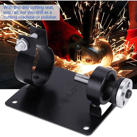 Support de perçage électrique 13 mm avec siège pour une coupe, un polissage et un meulage stables. (1/5)