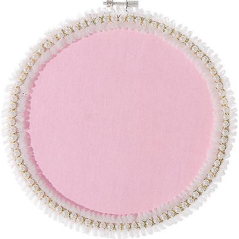 Présentoir en tissu et perles pour broches