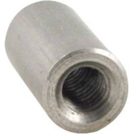 10 Manchons Cylindriques Taraudés M16 mm - Inox A2 - D-Work