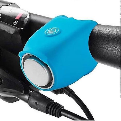 Klaxon de vélo, sonnette électrique pour vélo et trottinette, mini-sonnette électronique avec boîtier en silicone étanche (1/5)