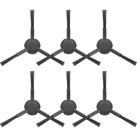 6 Seitenbürsten für Dreame L40 Ultra AE/L10s Pro/D10 Plus/D9s Plus/L10s Ultra/L20 Ultra/L10s Pro Ultra/L10s Pro Ultra Heat/L10s Plus/L10 Prime/X30 Ultra, Mova E30 Ultra Staubsauger (1/5)