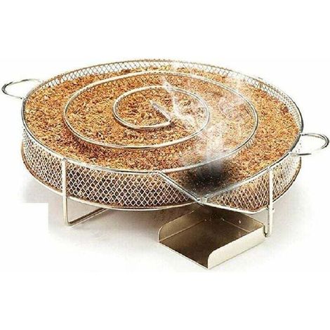 BBQ-Kaltrauchgenerator – Pellet-Räucherbox zum Räuchern von Fleisch und Fisch auf dem Edelstahlgrill (1/4)