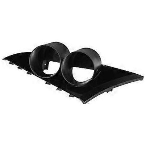 Staffa da cruscotto nera lucida da 52 mm per due indicatori, compatibile con Ford Falcon 2002-2011 (1/5)