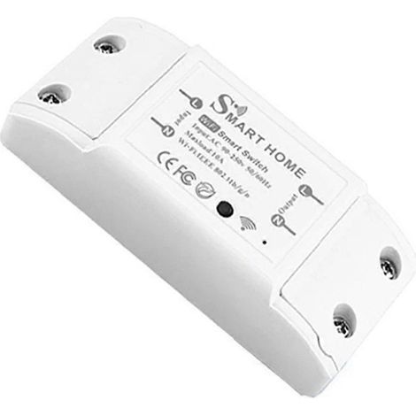 Interrupteur Wi-Fi pour maison connectée avec télécommande sans fil pour téléphone portable (1/4)