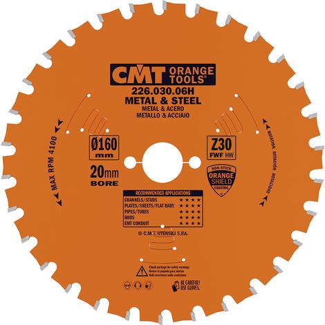226.040.07M LAMA X MATERIALI FERROSI-PVC HW 190x2/1.6x30 Z40 FWF (1/5)