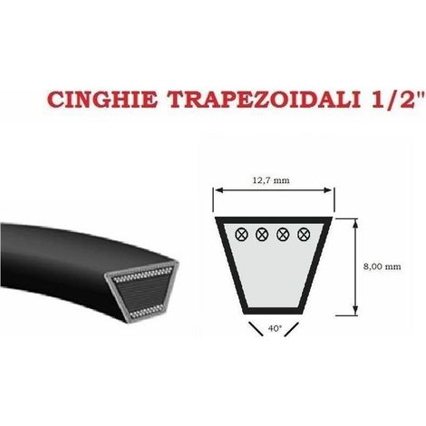 Correa de tracción HUSQVARNA MC CULLOCH PM55 ST261 12.7 x 876 532419744