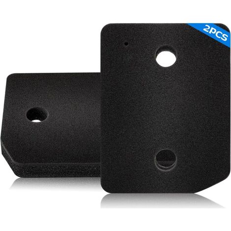 Set di 2 filtri base per asciugatrici Miele T1, per filtro asciugatrice Miele 9164761, accessori di ricambio per filtro in spugna (1/4)