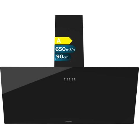 Cecotec Campana decorativa Bolero Flux DM 906500 Glass Black A