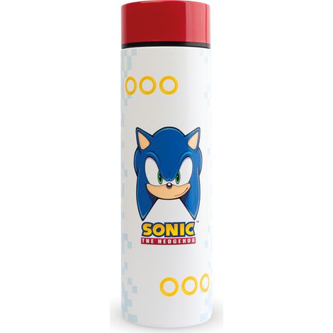 Grupo Erik Borraccia Sonic - Borraccia Termica Bambini Acciaio Inox 420 ml per Scuola, Palestra o Attività Sportive con Doppia Parete  Water Bottle
