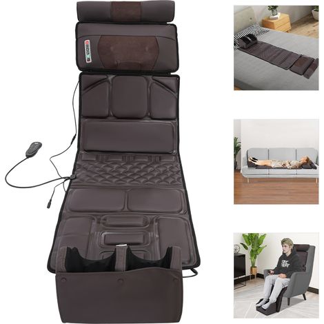 YISSALE - Werkzeug - Komplette Massagematte, Massagematte, Massagekissen mit Fußmassagegerät, 3D-Wärmefunktion, Vibrationsfunktion (1/5)