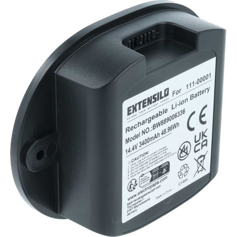EXTENSILO Battery compatible with Sonos Move, MOVE1US1, Move 2 Loudspeaker (3400 mAh, 14.4 V, Li-Ion)